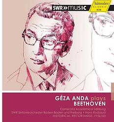 Foto van Geza anda plays beethoven pico 1 & - cd (4010276026075)