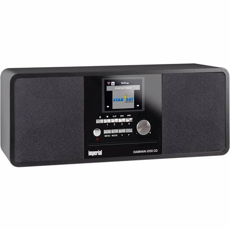 Foto van Imperial dab radio dabman i200 cd (zwart)