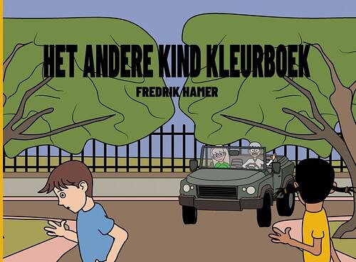 Foto van Het andere kind kleurboek - fredrik hamer - paperback (9789464357417)