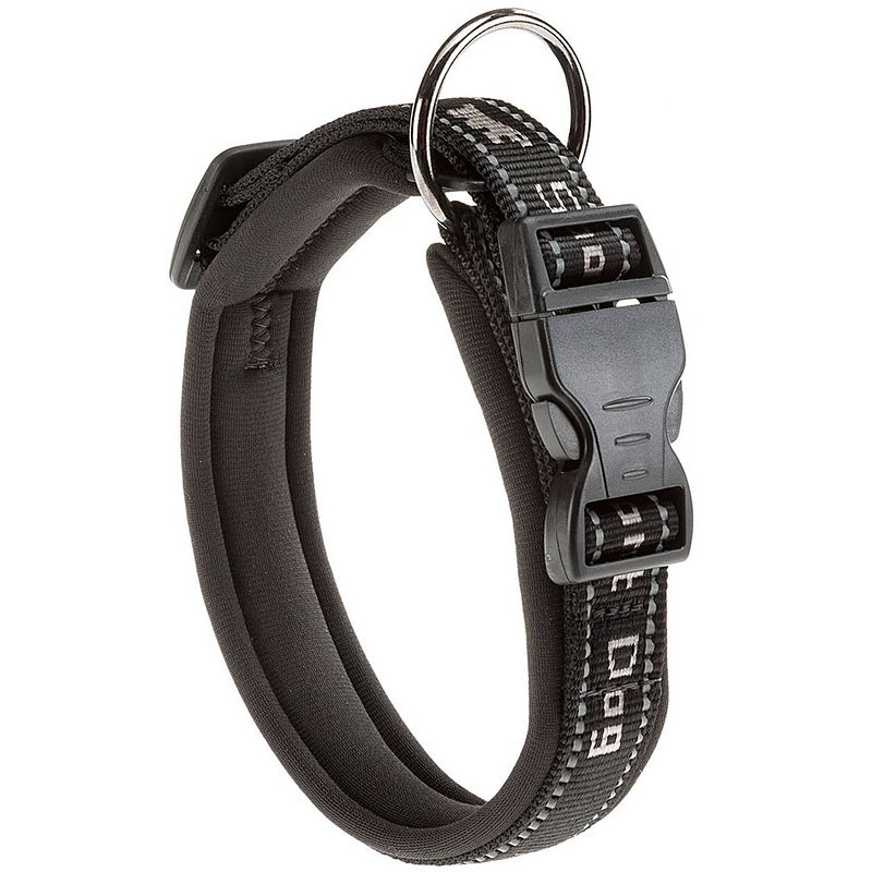 Foto van Ferplast halsband honden sport nylon 65 cm grijs/zwart