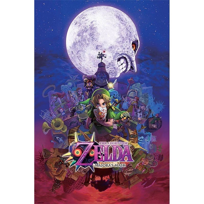 Foto van Pyramid the legend of zelda majoras mask poster 61x91,5cm