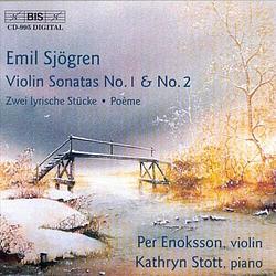 Foto van Sjögren: violin sonatas nos. 1 & 2 - cd (7318590009956)