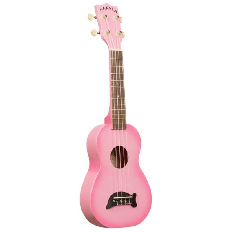 Foto van Kala makala dolphin pink burst sopraan ukelele