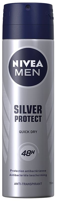 Foto van Nivea men silver protect anti-transpirant