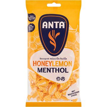 Foto van Anta flu honey lemon menthol keelpastille 275g bij jumbo