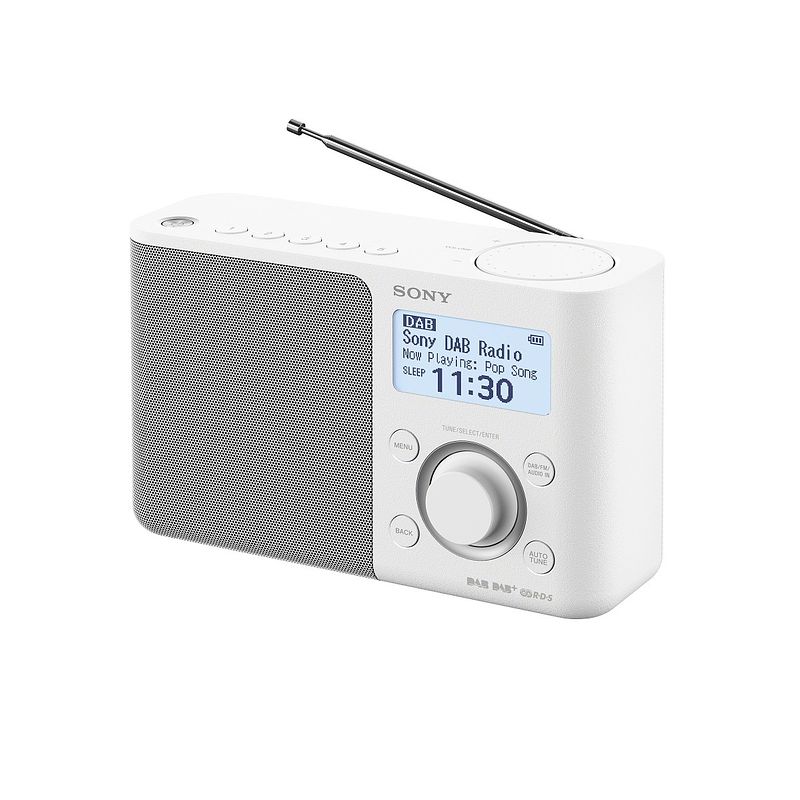 Foto van Sony xdr-s61d dab radio wit