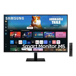 Foto van Samsung smart monitor m5 m50d (dm502eu) 27" monitor zwart