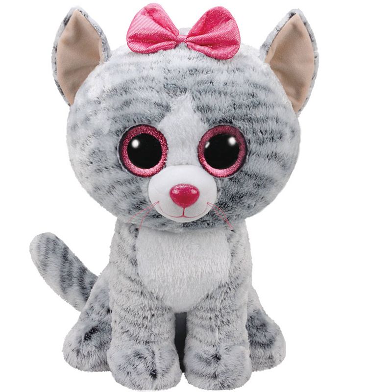 Foto van Ty beanie boo xl knuffel kat kiki - 42 cm