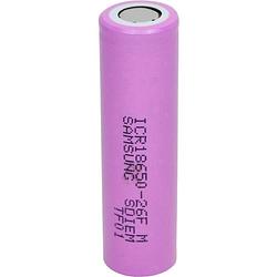 Foto van Samsung icr18650-26 speciale oplaadbare batterij 18650 flat-top li-ion 3.7 v 2550 mah