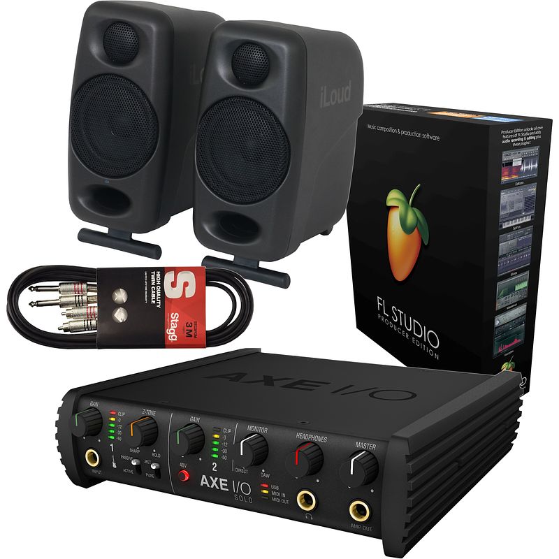 Foto van Ik multimedia axe i/o solo produceerbundel met fl studio producer edition