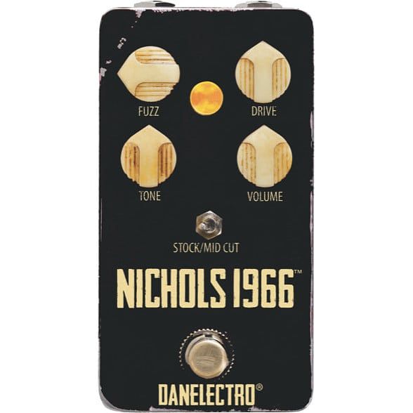 Foto van Danelectro nichols 1966 vintage fuzz distortion