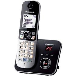 Foto van Panasonic kx-tg6821 draadloze telefoon-antwoordapparaat zwart