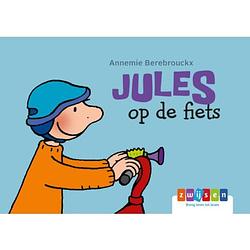 Foto van Jules op de fiets - jules kartonboekje