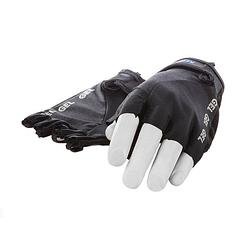 Foto van Mirage lycra handschoen maat m gel zwart korte vinger op kaart