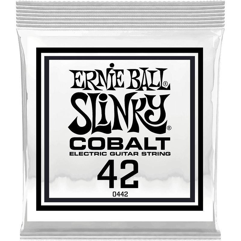 Foto van Ernie ball 10442 .042 slinky cobalt wound losse snaar voor elektrische gitaar