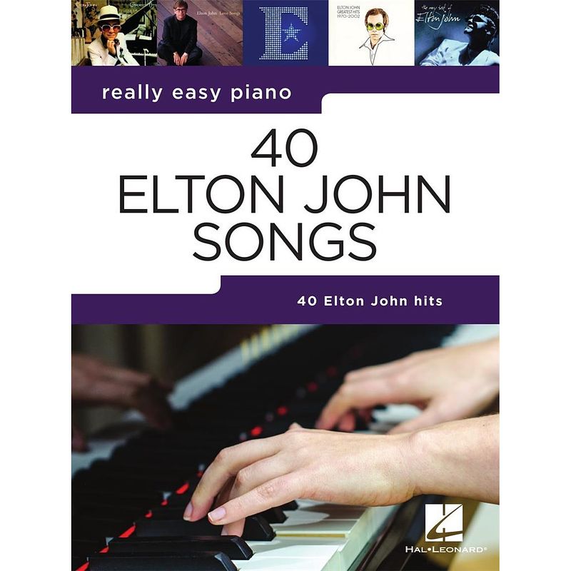 Foto van Hal leonard really easy piano 40 elton john songs songboek voor piano