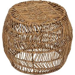 Foto van Must living side table cala gracio,37xø44 cm, abaca