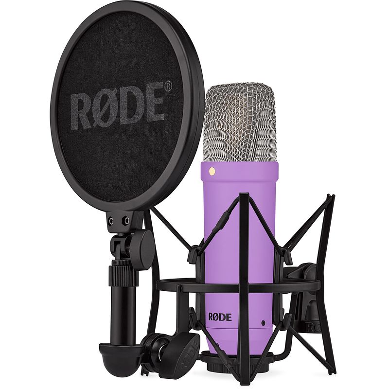 Foto van Rode nt1 signature series purple grootmembraan condensatormicrofoon