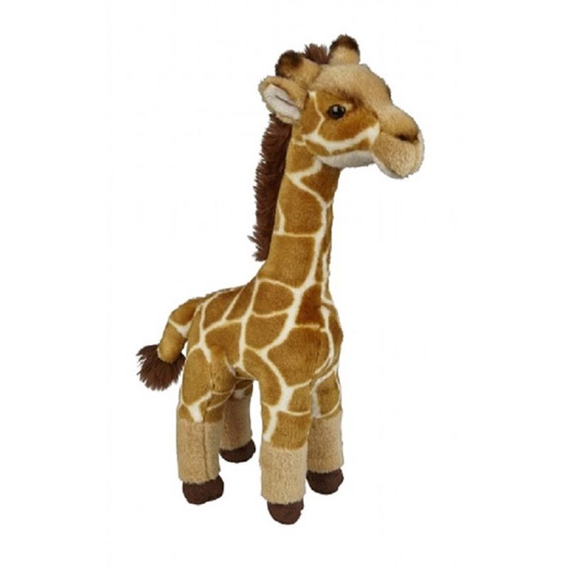 Foto van Gevlekte giraffe knuffel 45 cm knuffeldieren - knuffeldier