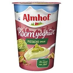 Foto van Almhof roomyoghurt pistache 500g bij jumbo