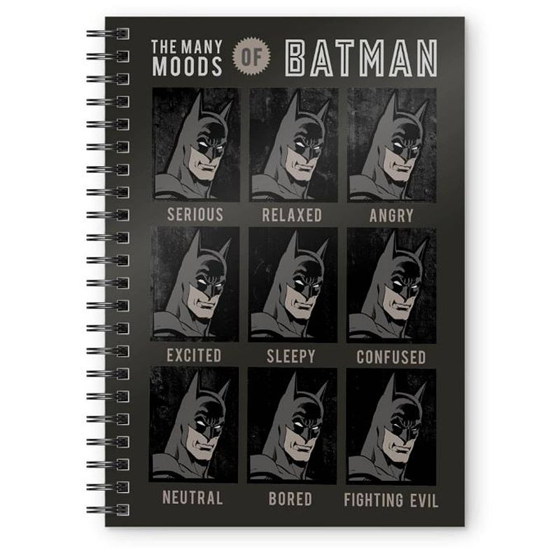 Foto van Sd toys notitieboek dc comic: batman 15 x 21 cm karton zwart