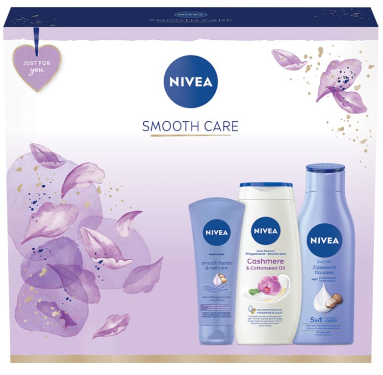 Foto van Nivea smooth care giftset