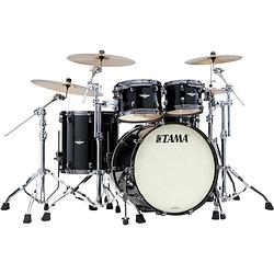 Foto van Tama ma42tzbns-pbk starclassic maple piano black 4d. shellset zwart vernikkelde hardware