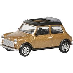 Foto van Schuco mini cooper braun met. 1:64 auto