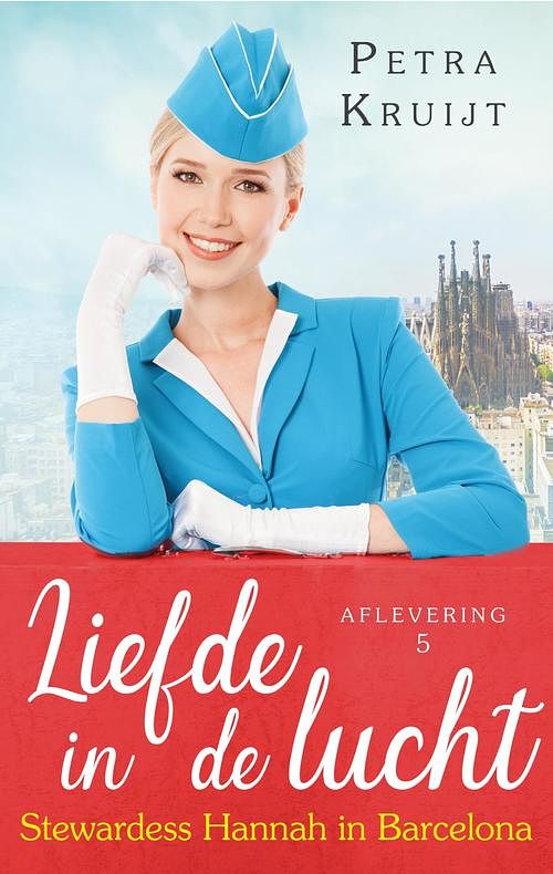 Foto van Stewardess hannah in barcelona - petra kruijt - ebook