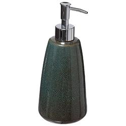 Foto van 4goodz harmony zeepdispenser keramiek 500 ml - 9x21,5cm - groen