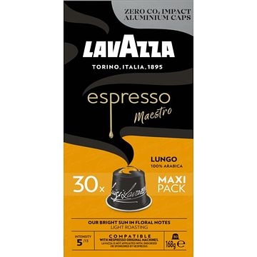 Foto van Lavazza espresso maestro lungo maxi pack 30 stuks 168g bij jumbo