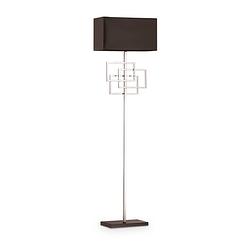 Foto van Ideal lux - luxury - vloerlamp - metaal - e27 - chroom