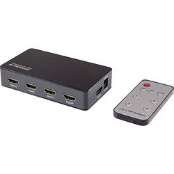 Foto van Speaka professional 4 poorten hdmi-switch met picture in picture, met afstandsbediening 3840 x 2160 pixel