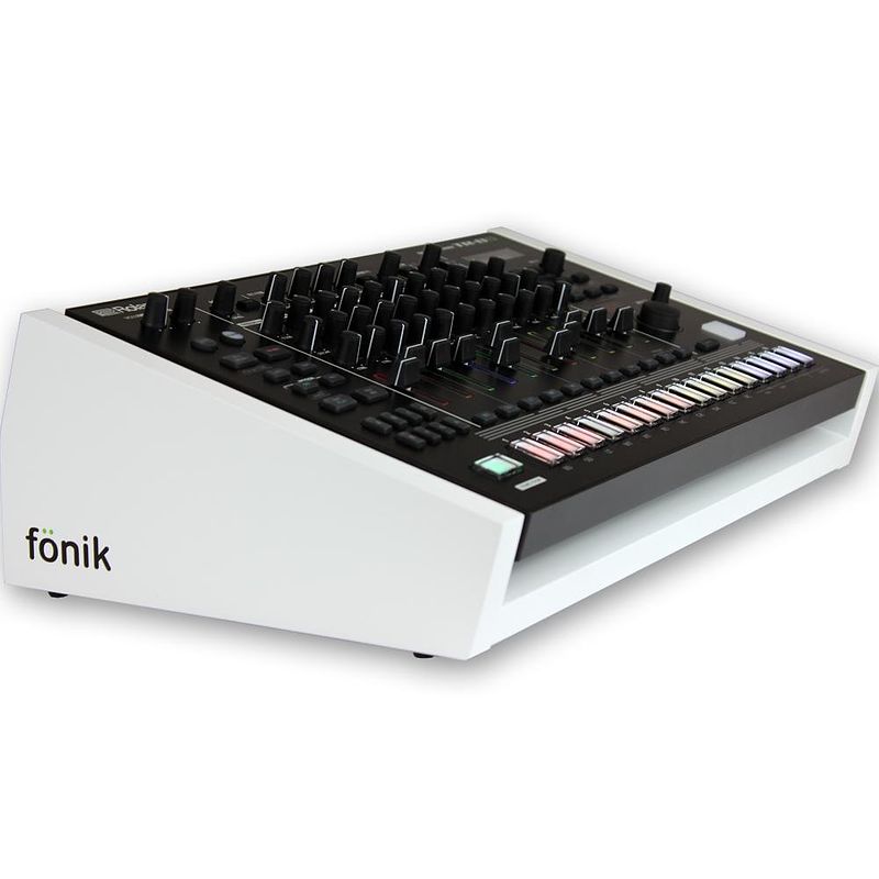 Foto van Fonik audio innovations stand for roland tr-8s wit