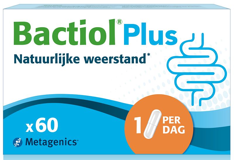 Foto van Metagenics bactiol plus capsules