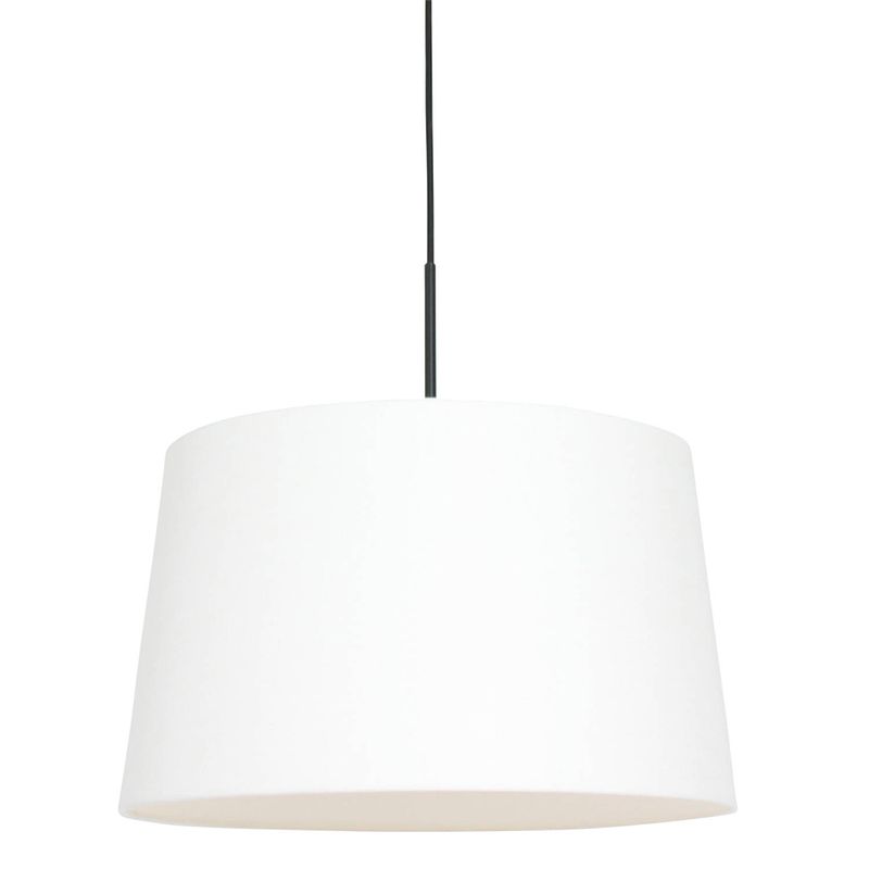 Foto van Moderne hanglamp - steinhauer - metaal - modern - klassiek - e27 - l: 45cm - voor binnen - woonkamer - eetkamer - zwart