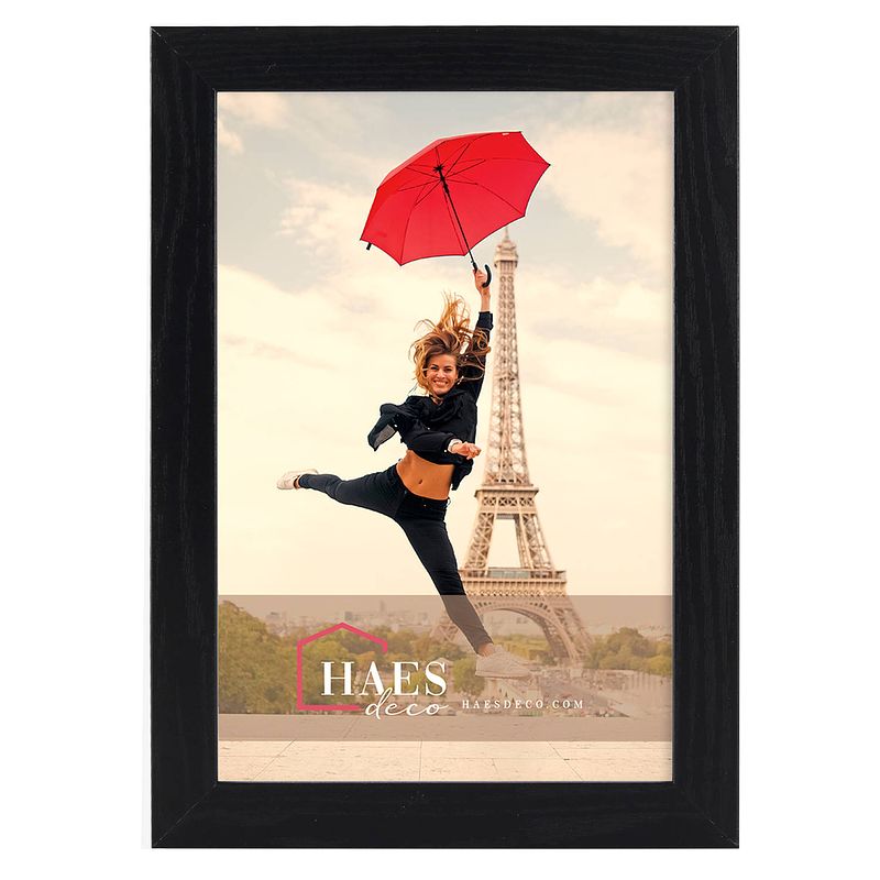 Foto van Haes deco - houten fotolijst paris zwart 20x30 - sp001211