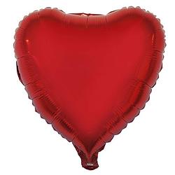 Foto van Folie ballon hart rood 52 cm - ballonnen