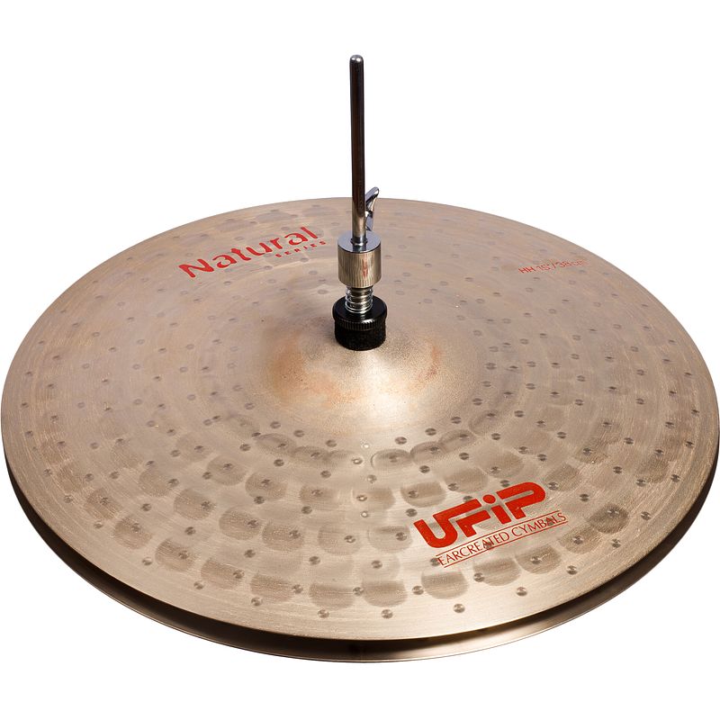 Foto van Ufip ns-15lhh natural series light 15 inch hi hat bekken