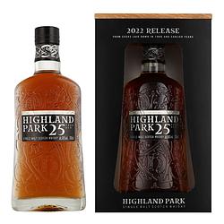 Foto van Highland park 25 years 70cl whisky + giftbox