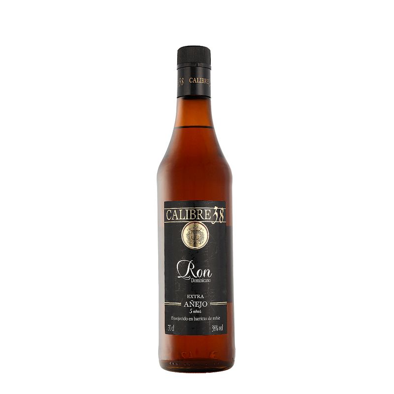 Foto van Calibre 38 5 years extra anejo 70cl rum