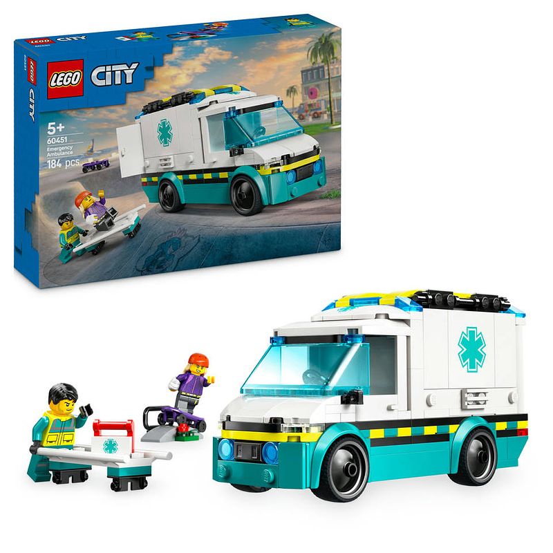 Foto van Lego city ambulance 60451