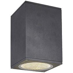 Foto van Slv 1003439 enola square l led-plafondlamp led vast ingebouwd 35 w antraciet