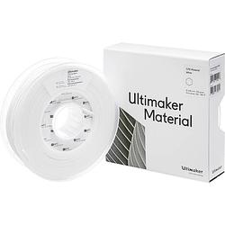 Foto van Ultimaker cpe - m0188 white 750 - 201273 ultimaker filament cpe 2.85 mm 750 g wit 1 stuk(s)