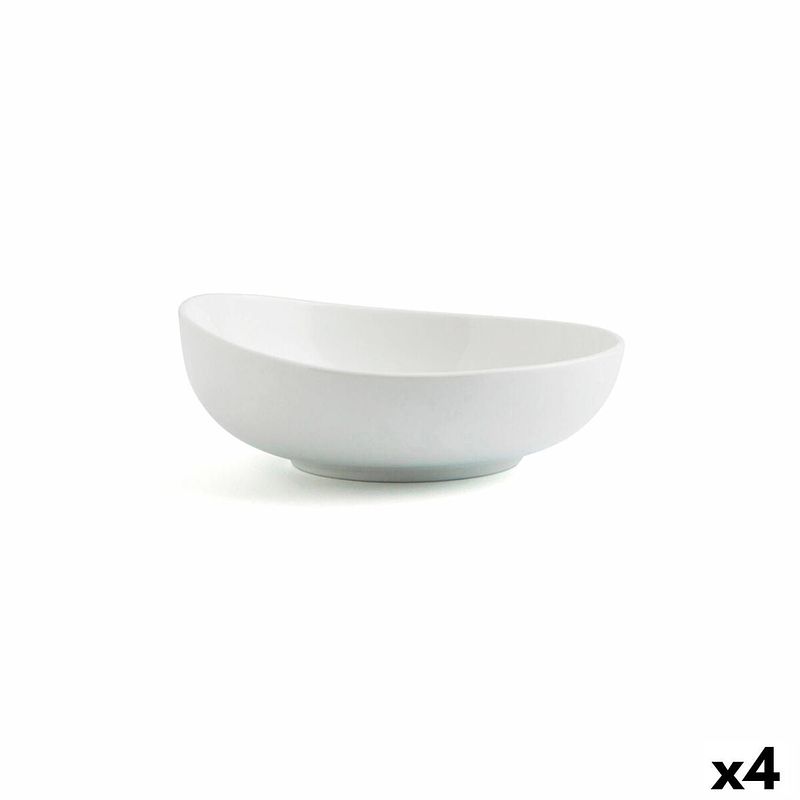 Foto van Kom ariane vital coupe keramisch wit (ø 18 cm) (4 stuks)