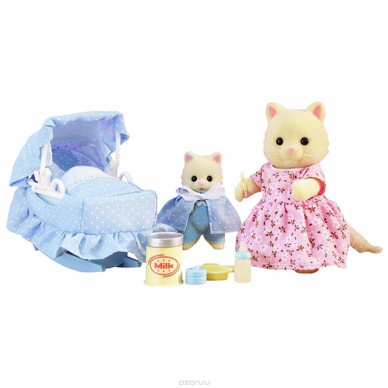 Foto van Sylvanian families baby op komst 4333