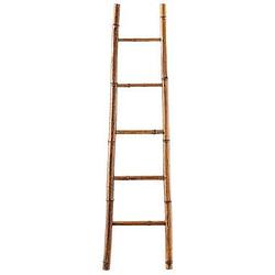 Foto van Decoratieve ladder koen - naturel - 150x40x4 cm - leen bakker