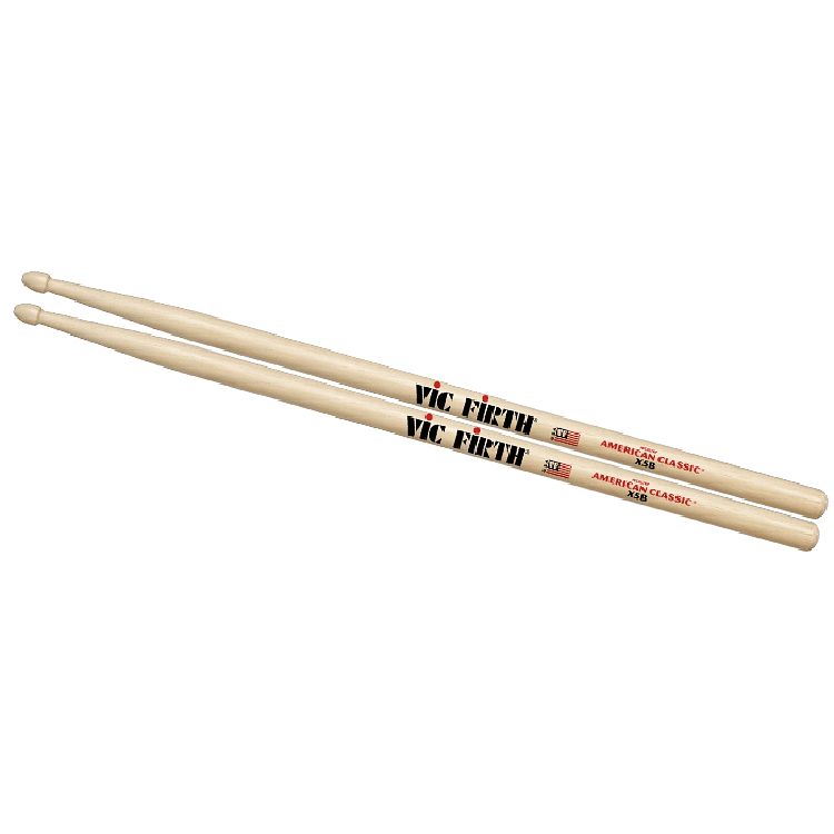 Foto van Vic firth x5b drumstokken hickory x5b met houten tip