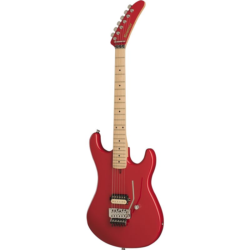 Foto van Kramer guitars original collection the 84 radiant red elektrische gitaar