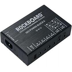 Foto van Rockboard iso power block v6 iec multi-voeding voor effectpedalen